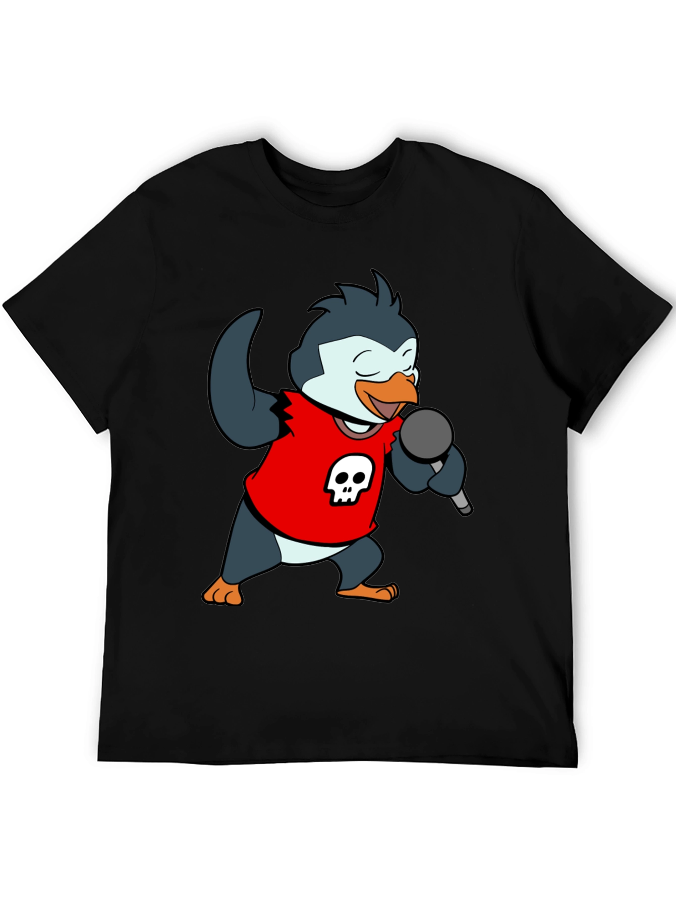 Rockstar Penguin Graphic Tee