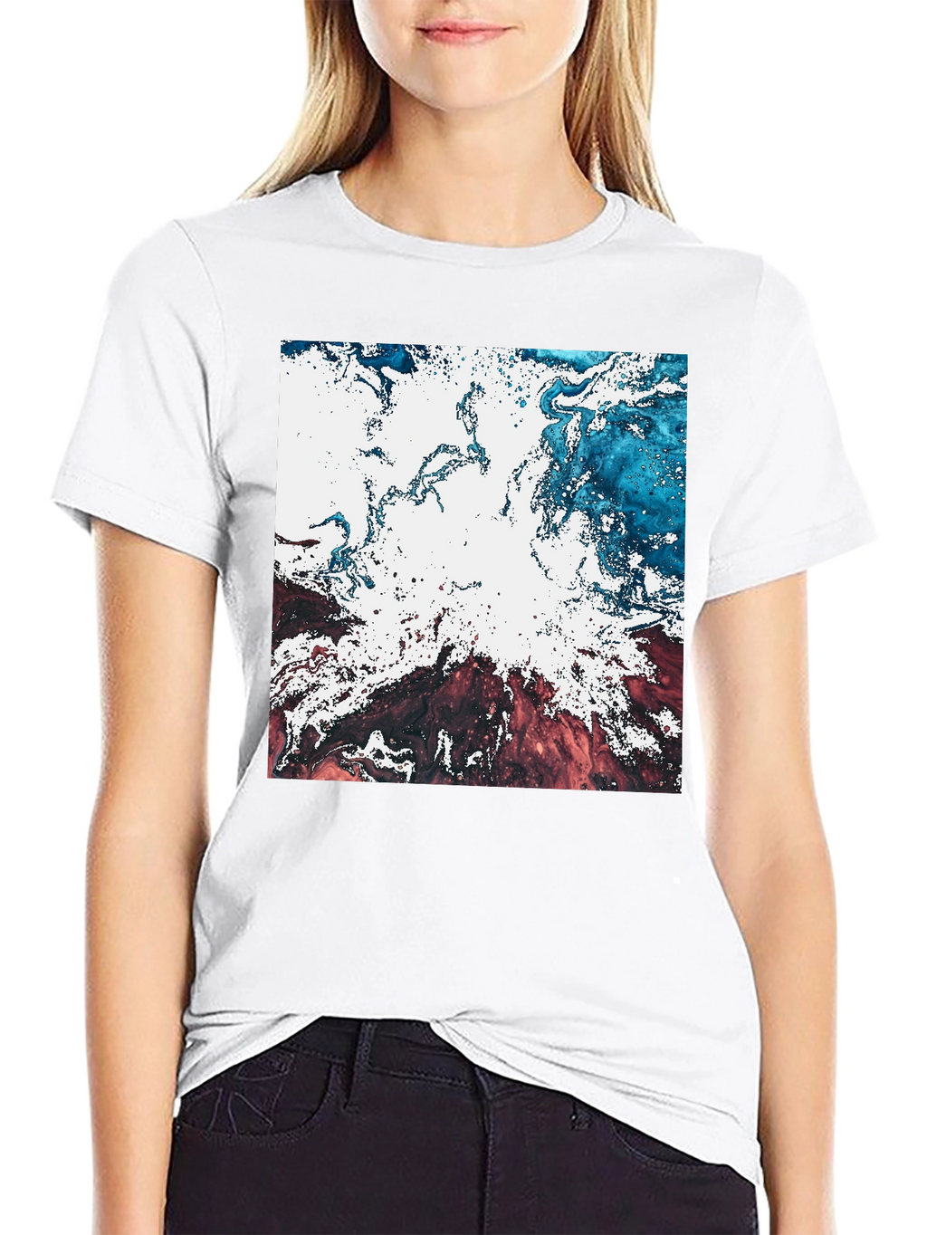 Abstract Art T-Shirt - Unique Graphic Tee