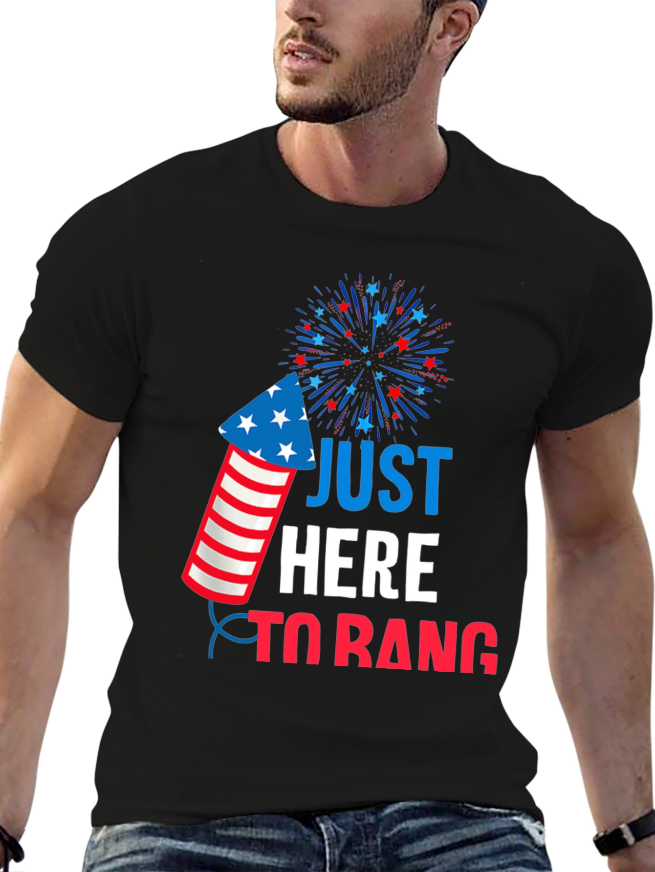 Just Here To Bang T-Shirt
