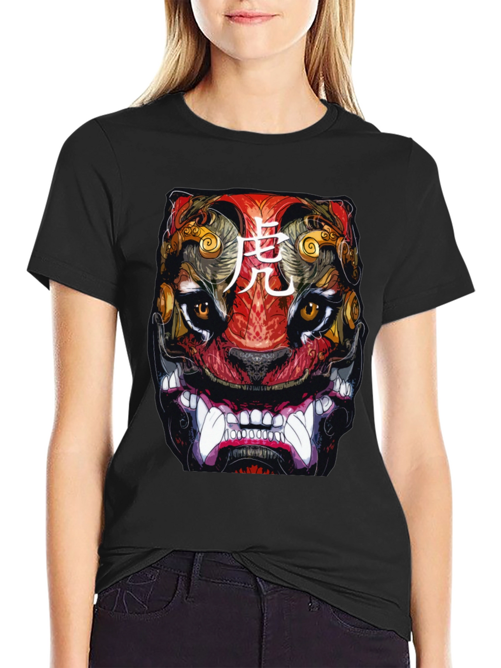 Japanese Tiger Graphic Tee