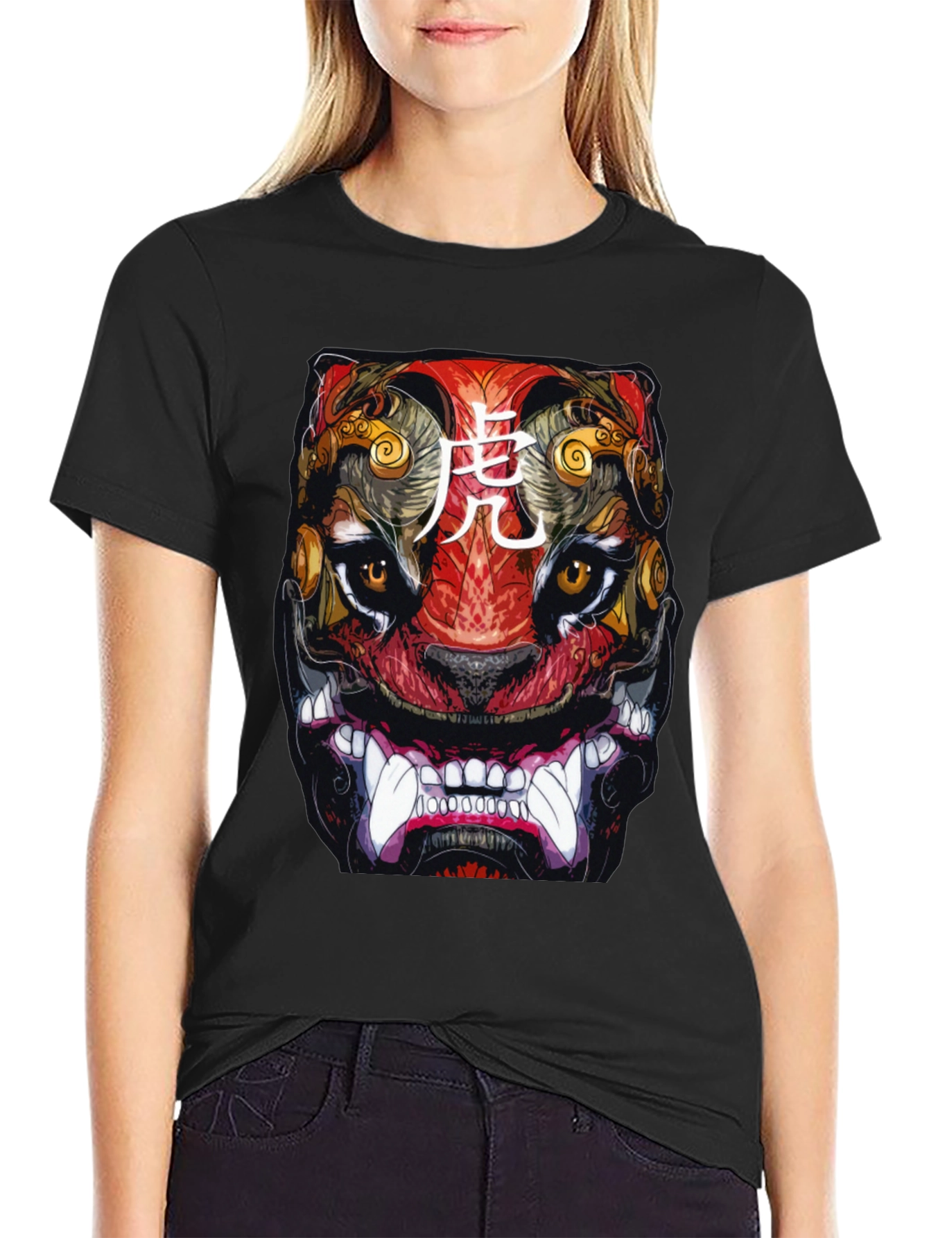 Japanese Tiger Graphic Tee