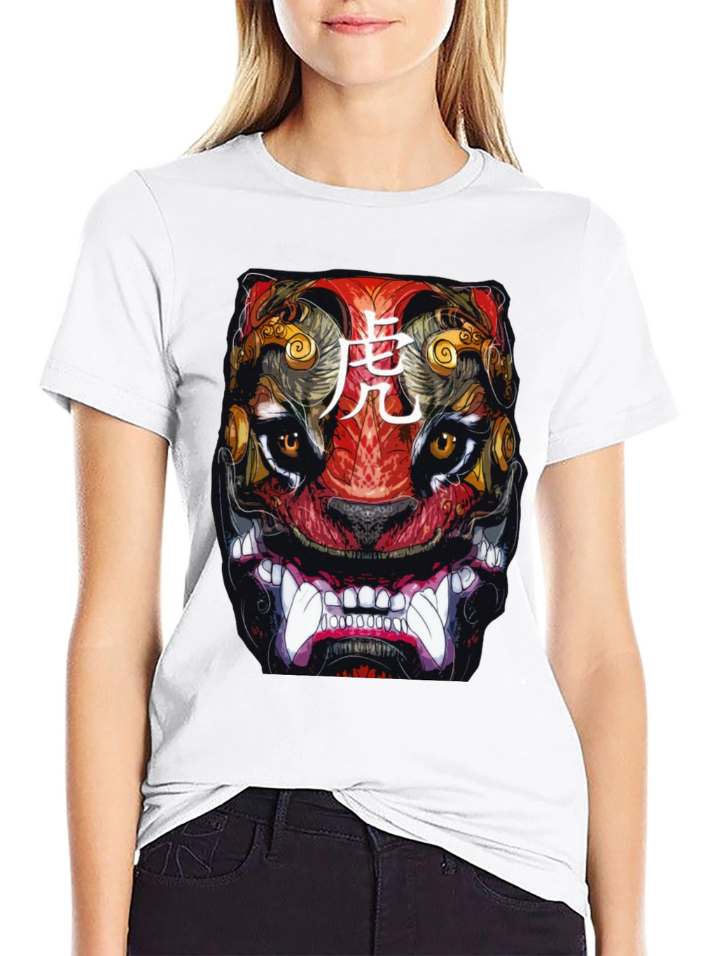 Japanese Tiger Graphic Tee