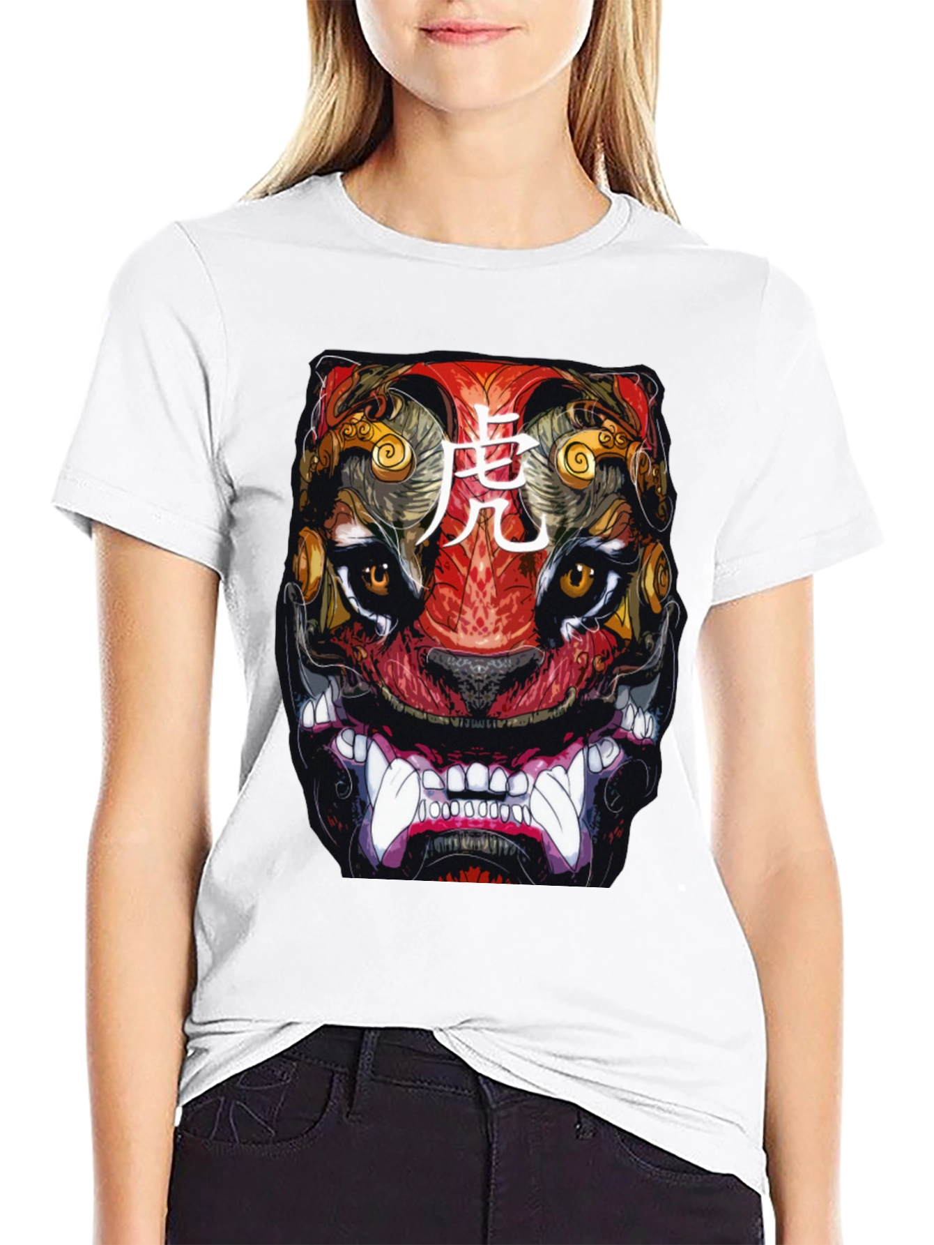 Japanese Tiger Graphic Tee