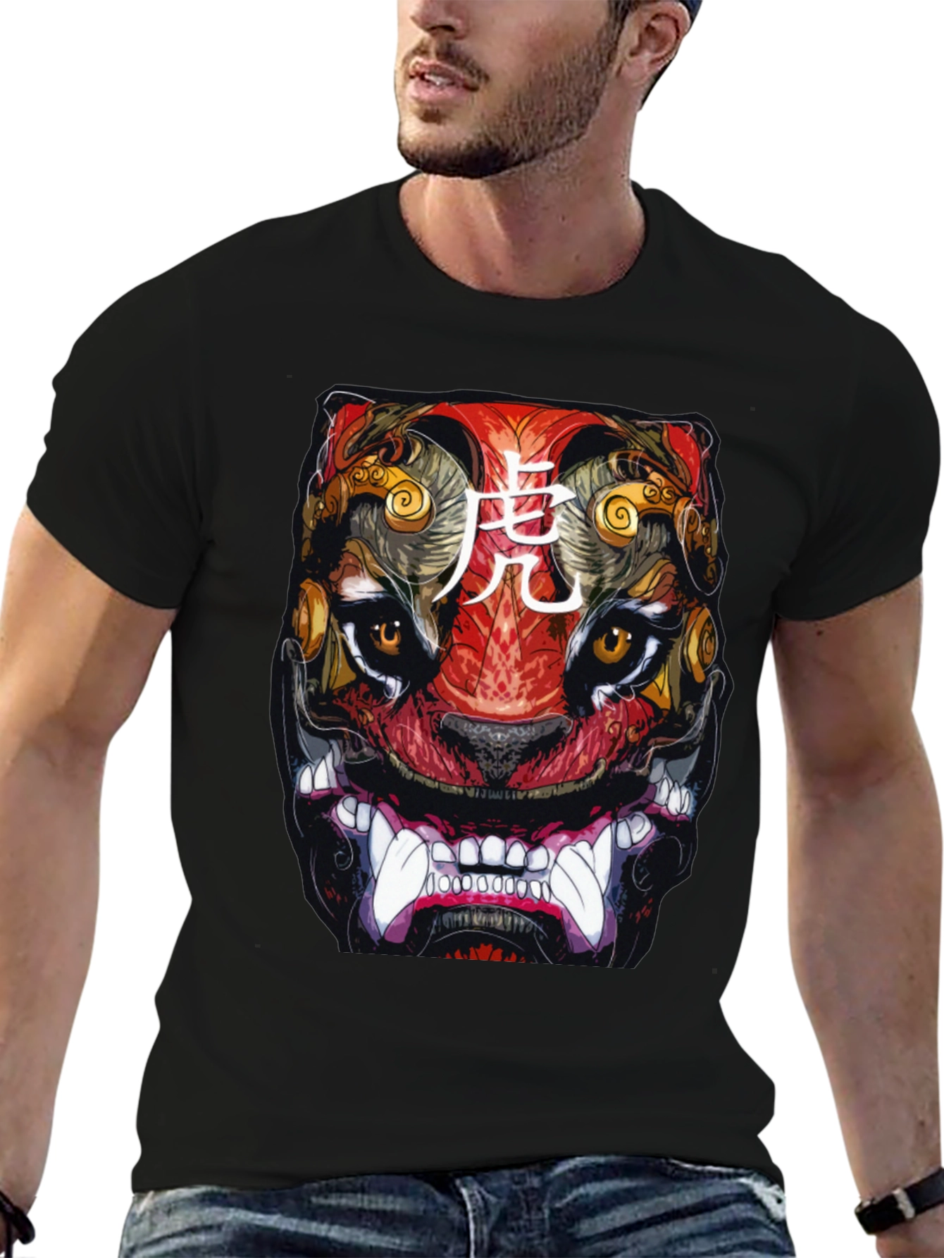 Japanese Tiger Graphic Tee