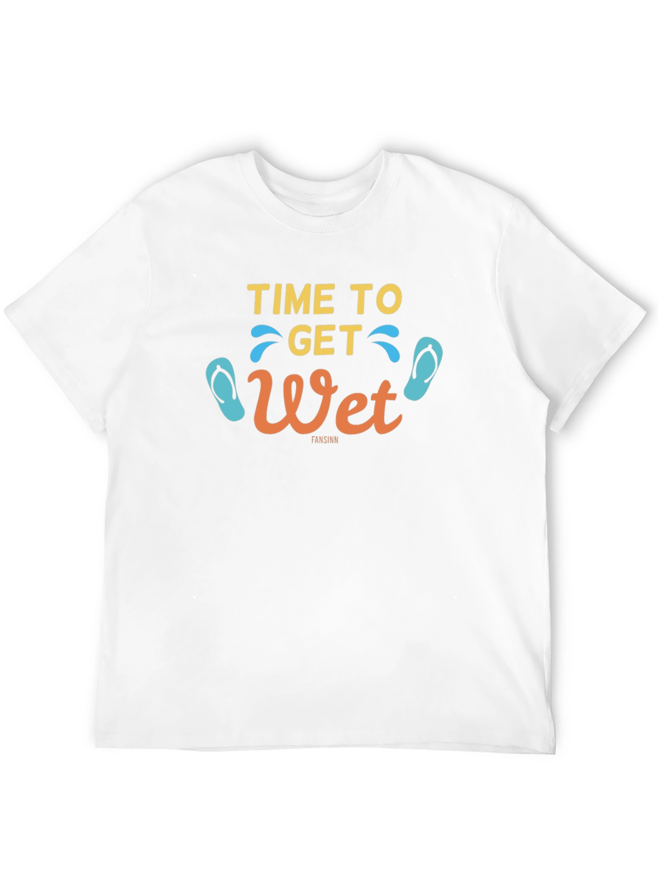 Time to Get Wet T-Shirt - Beach Fun Tee