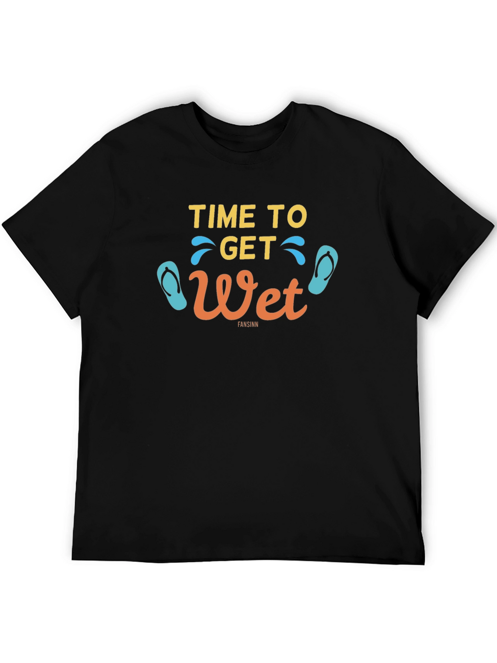 Time to Get Wet T-Shirt - Beach Fun Tee