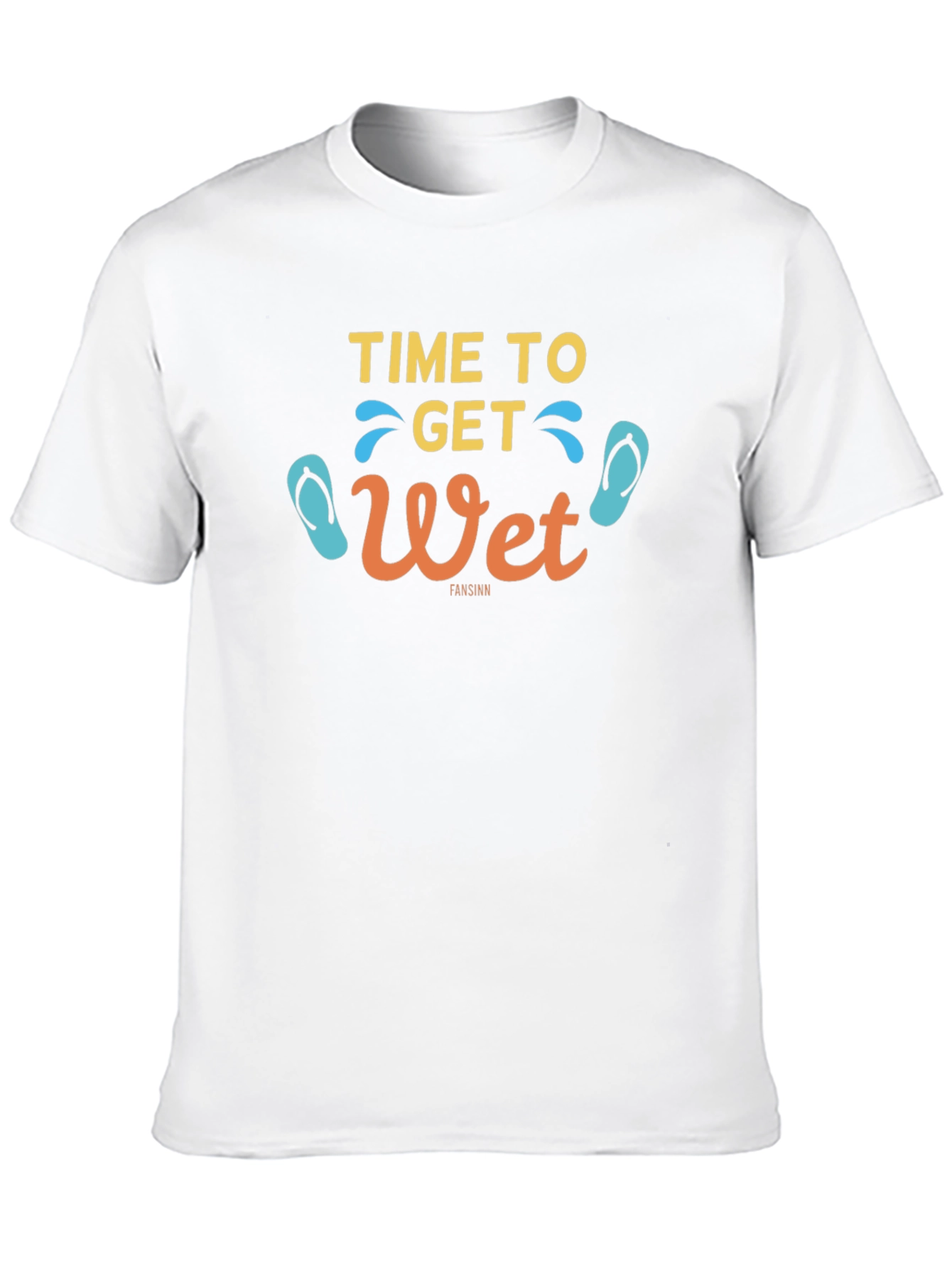 Time to Get Wet T-Shirt - Beach Fun Tee