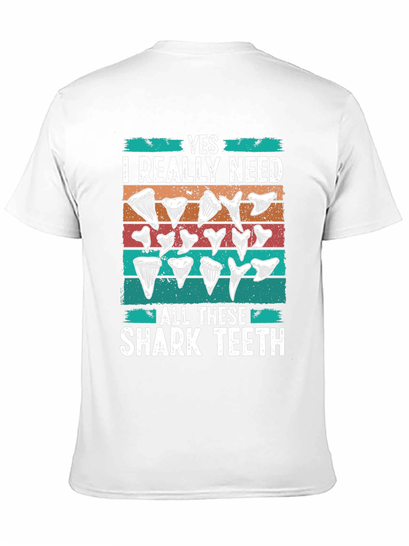 Shark Teeth Graphic Tee - Need All the Teeth!