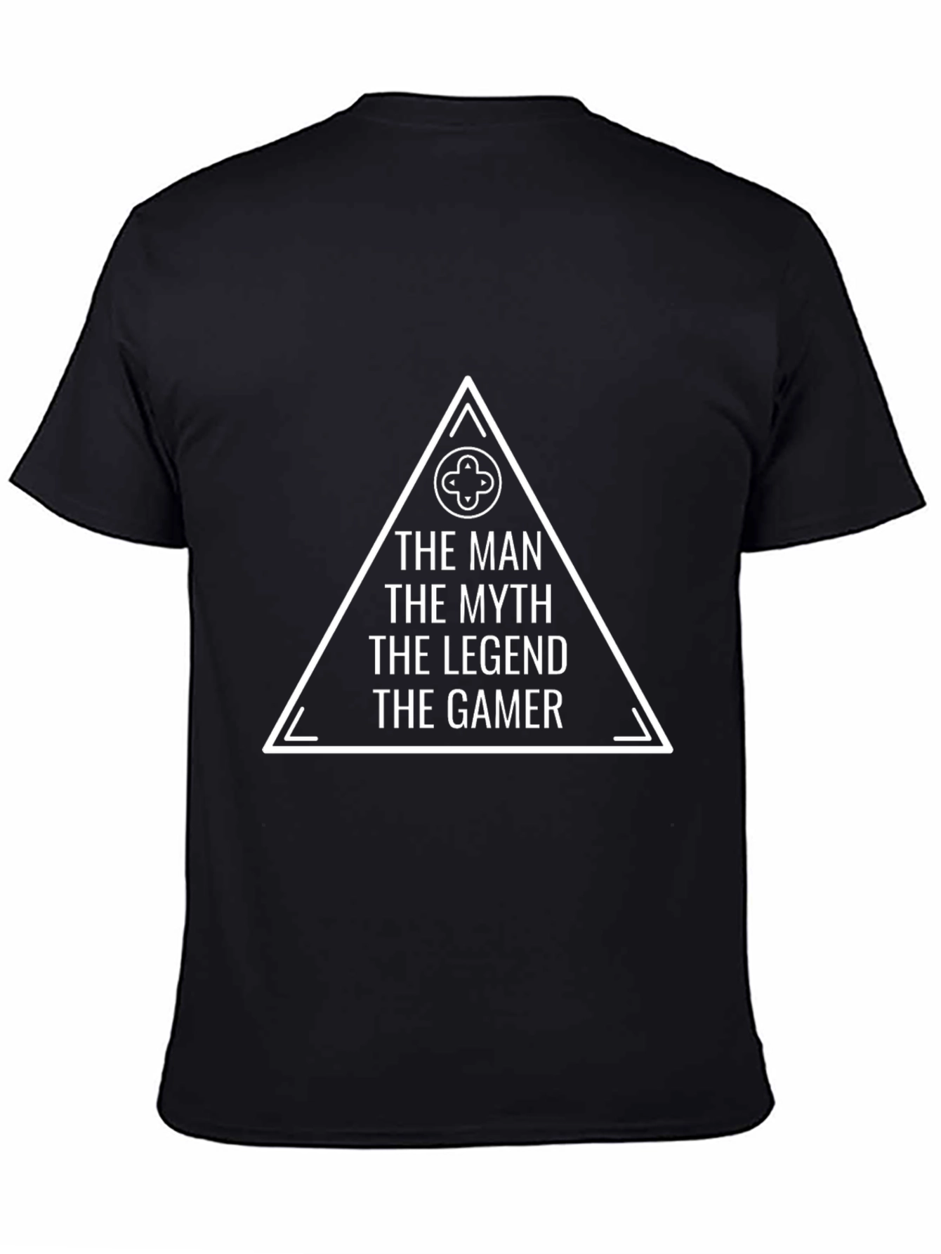The Gamer Man Myth Legend Graphic T-Shirt