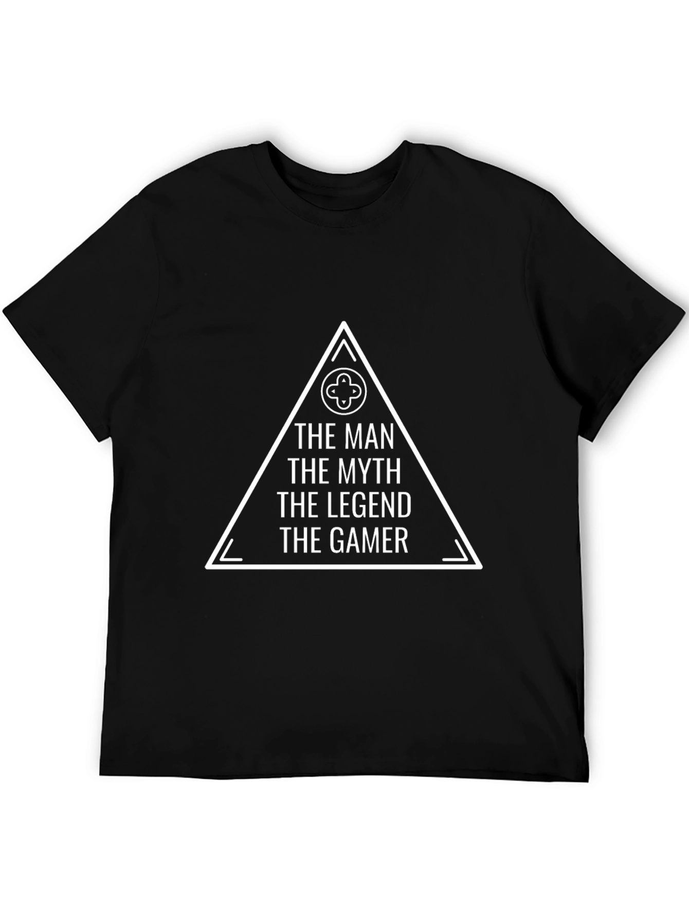 The Gamer Man Myth Legend Graphic T-Shirt