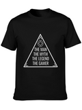 The Gamer Man Myth Legend Graphic T-Shirt