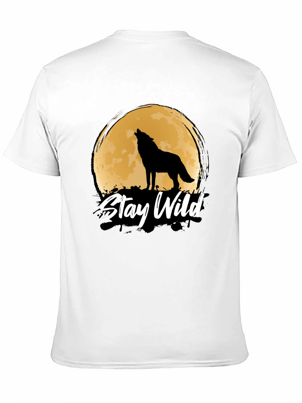 Stay Wild Wolf Moon Graphic Tee
