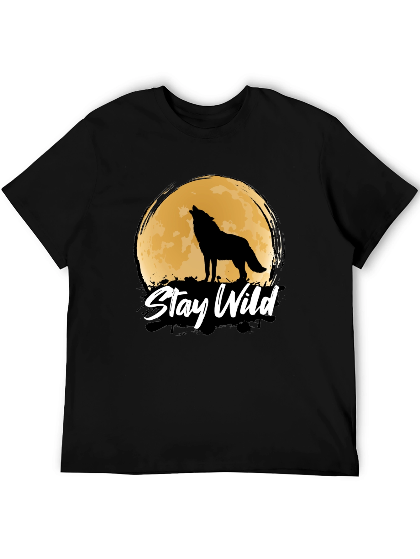 Stay Wild Wolf Moon Graphic Tee