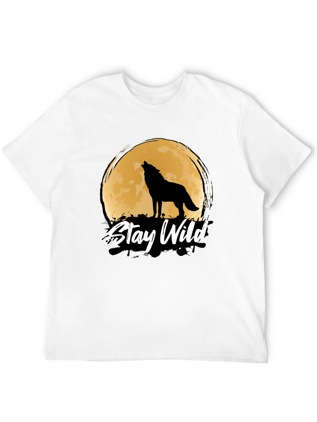 Stay Wild Wolf Moon Graphic Tee