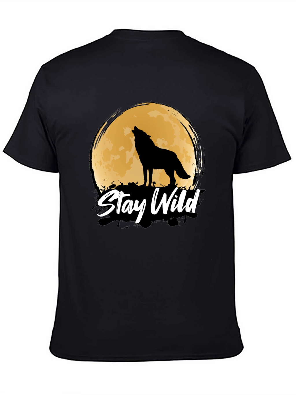 Stay Wild Wolf Moon Graphic Tee