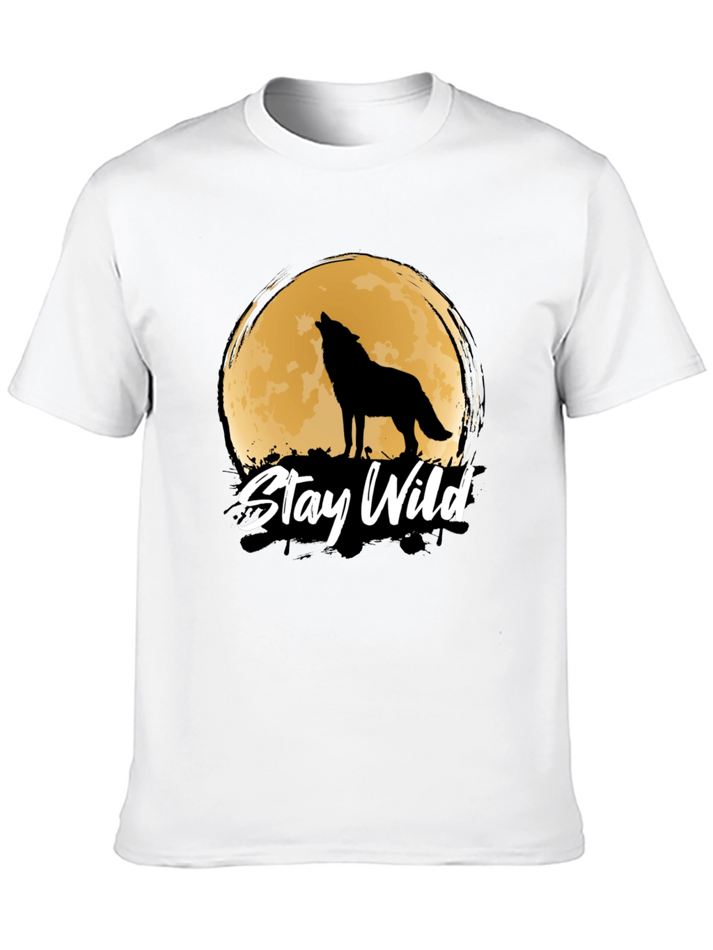 Stay Wild Wolf Moon Graphic Tee
