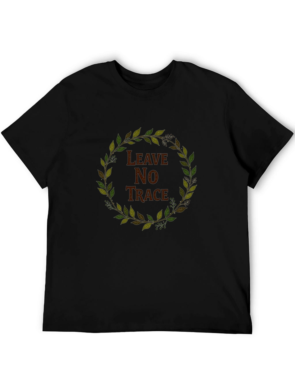 Leave No Trace Graphic Tee - Nature Inspired Shirt