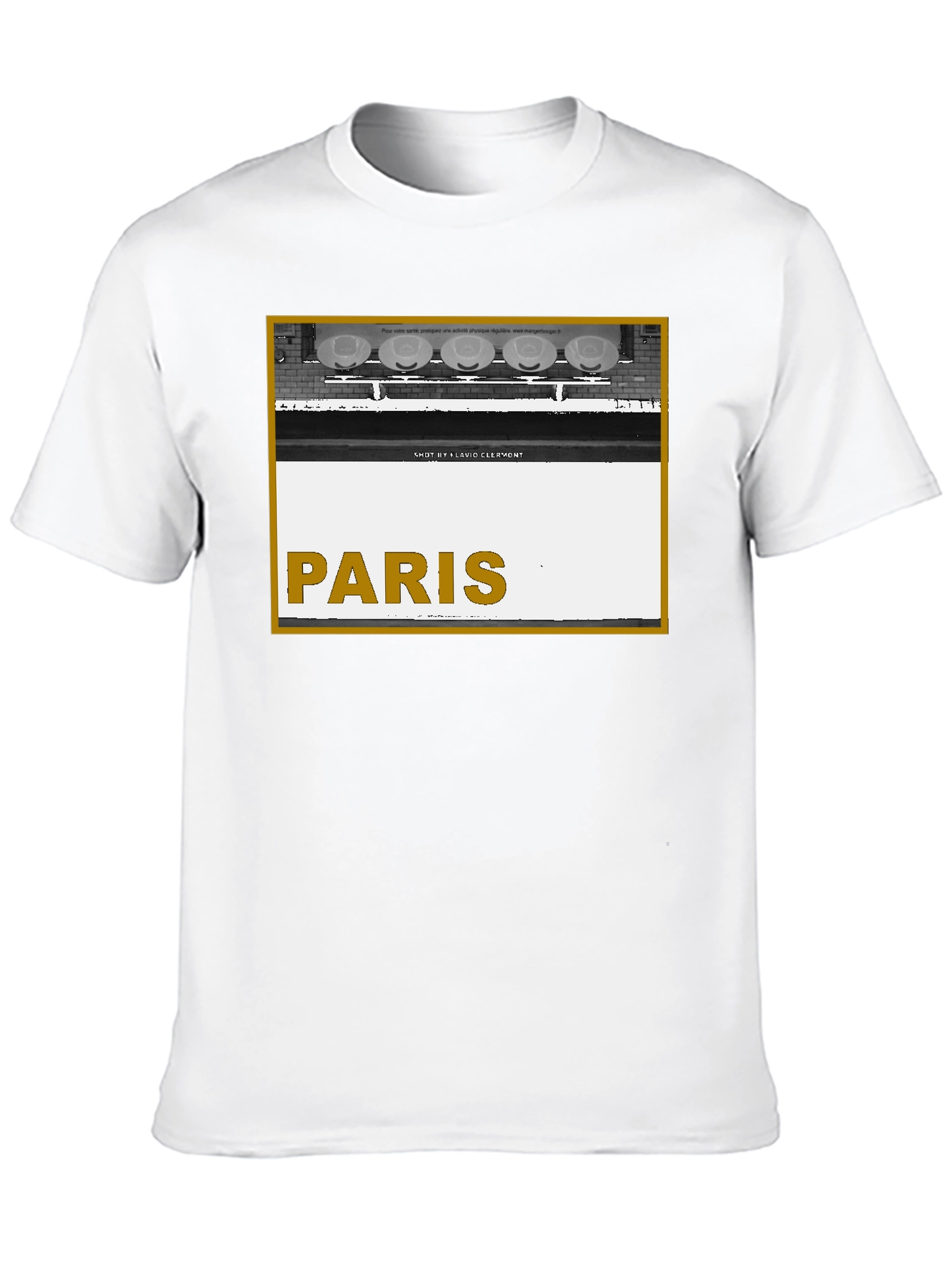 Paris Graphic Print Black T-Shirt