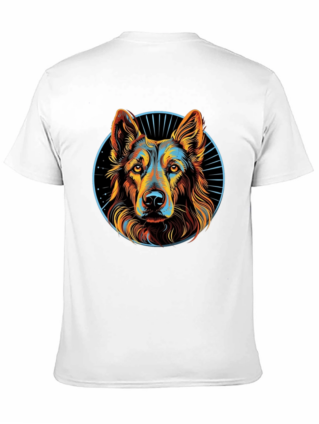 German Shepherd Graphic T-Shirt - Stylish Dog Lover Tee