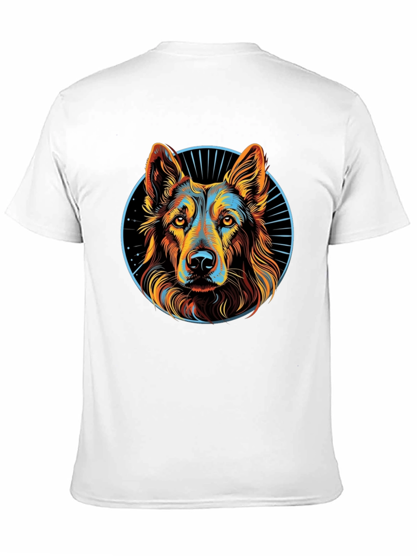 German Shepherd Graphic T-Shirt - Stylish Dog Lover Tee