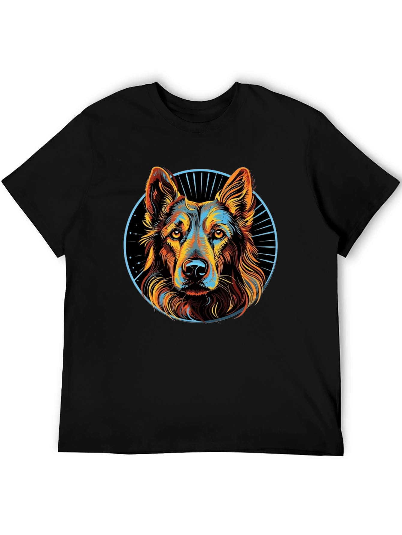 German Shepherd Graphic T-Shirt - Stylish Dog Lover Tee