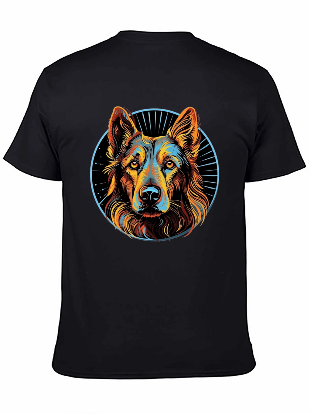 German Shepherd Graphic T-Shirt - Stylish Dog Lover Tee