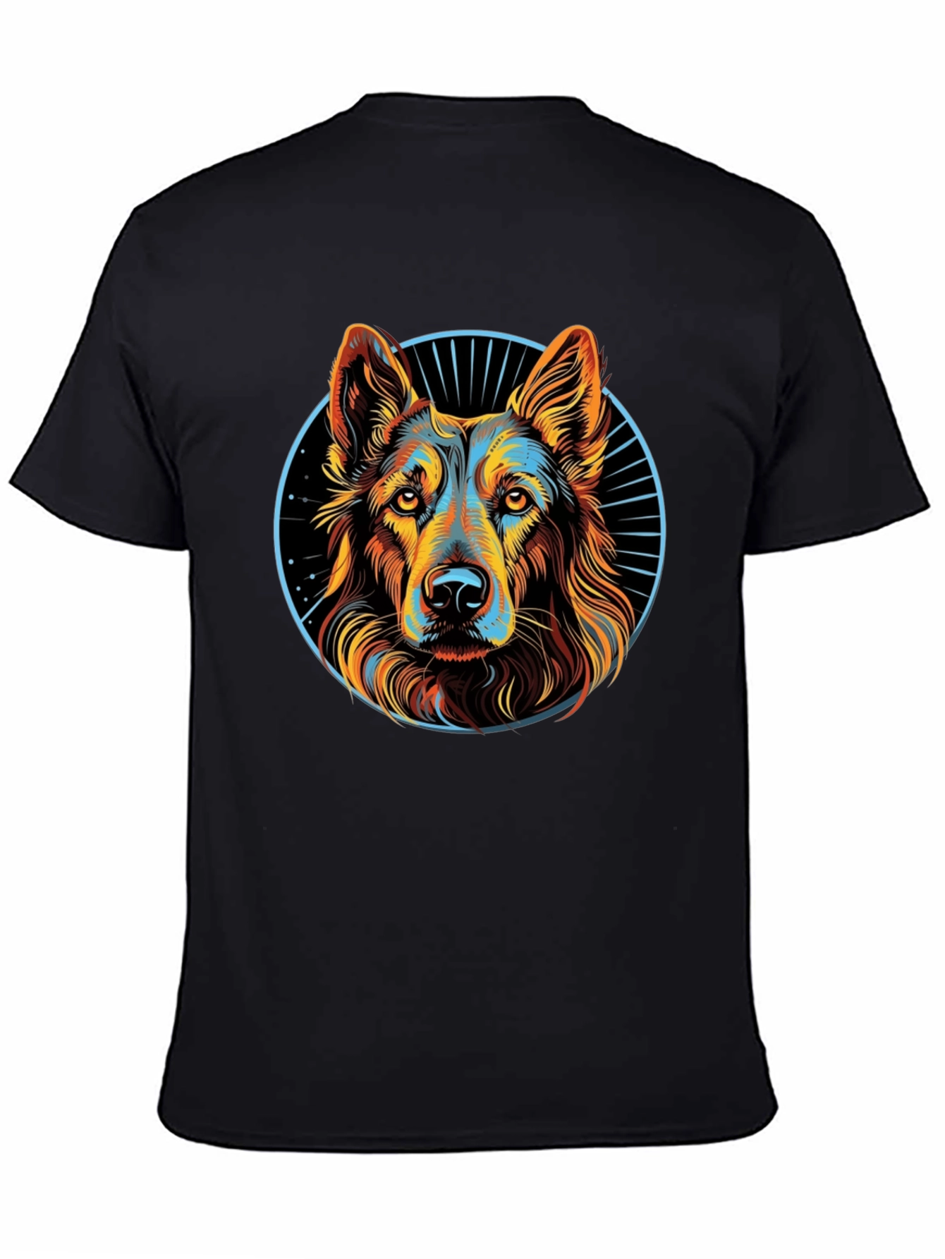 German Shepherd Graphic T-Shirt - Stylish Dog Lover Tee
