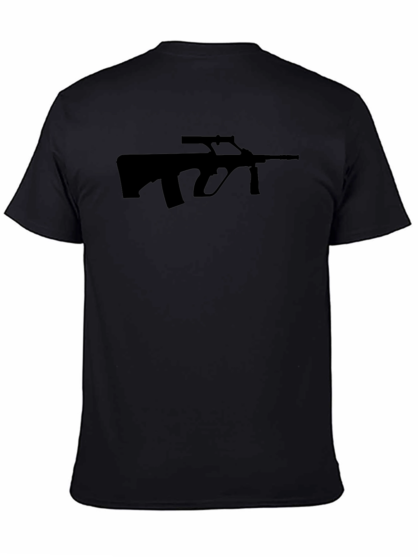 Gun Graphic Tee - Bold Statement T-Shirt