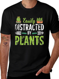 Easily Distracted By Plants - Graphic T-Shirt