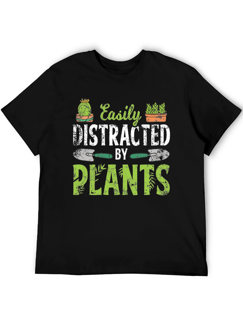 Easily Distracted By Plants - Graphic T-Shirt