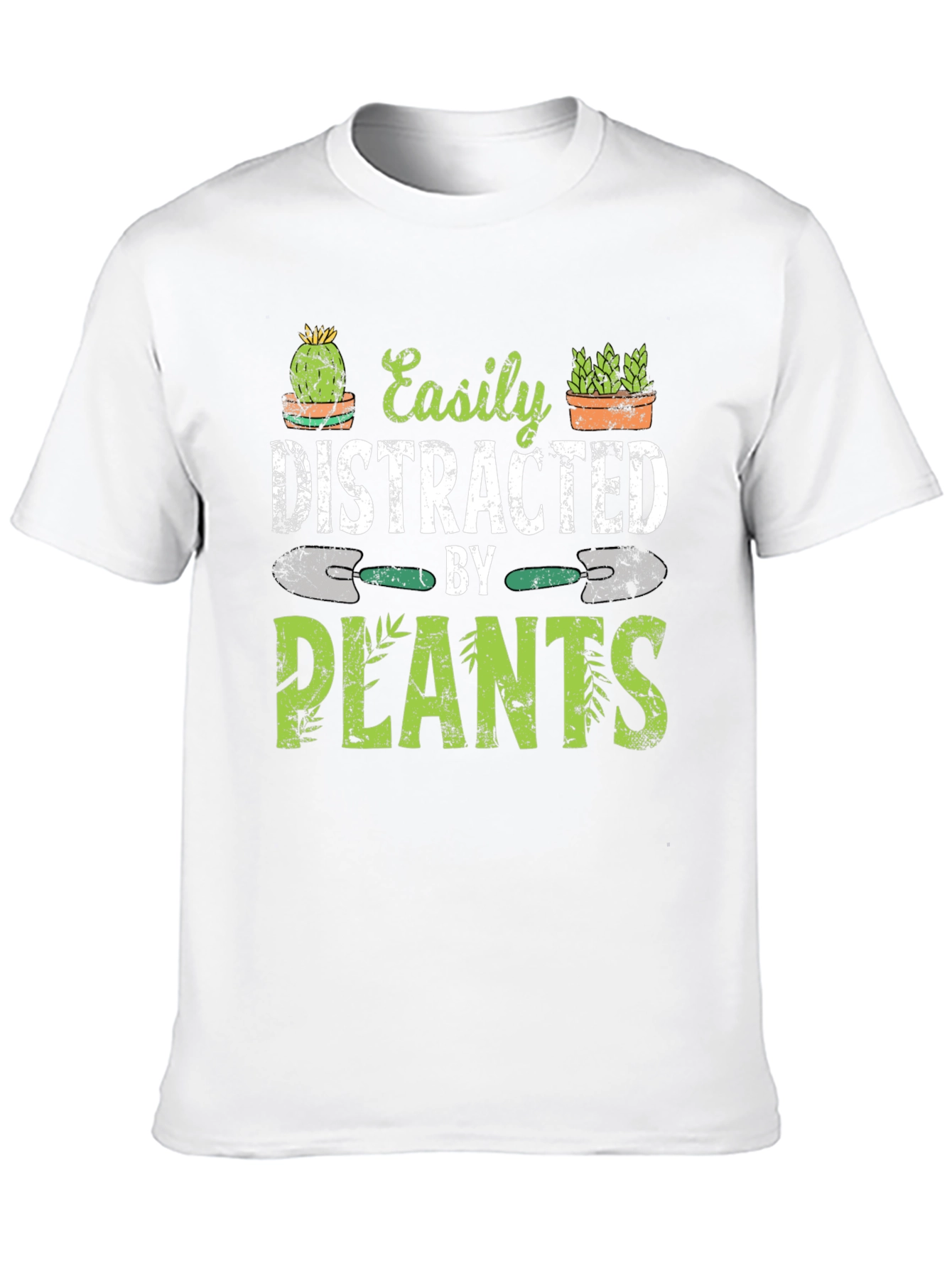Easily Distracted By Plants - Graphic T-Shirt