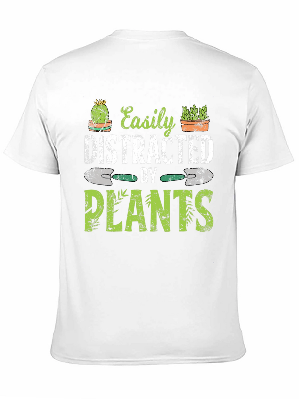 Easily Distracted By Plants - Graphic T-Shirt