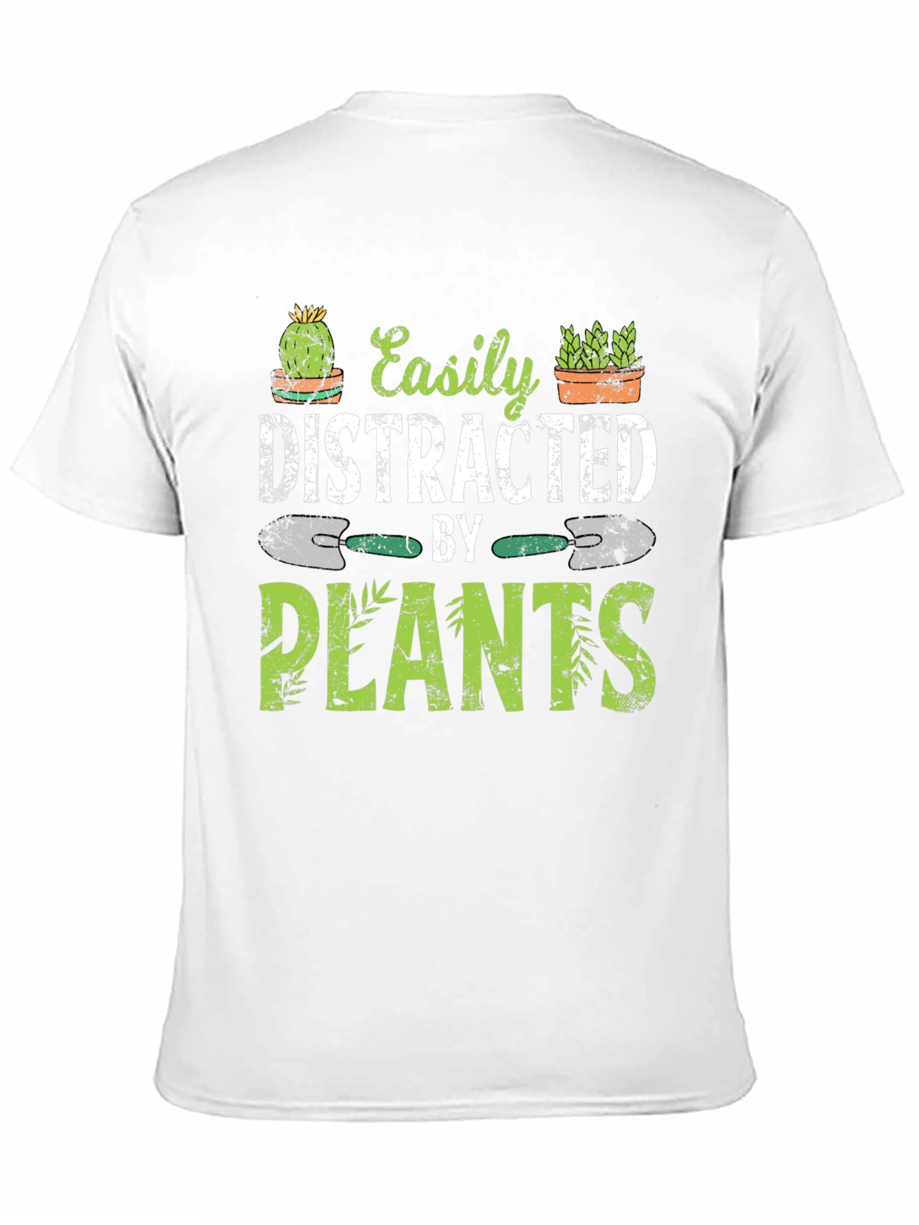 Easily Distracted By Plants - Graphic T-Shirt