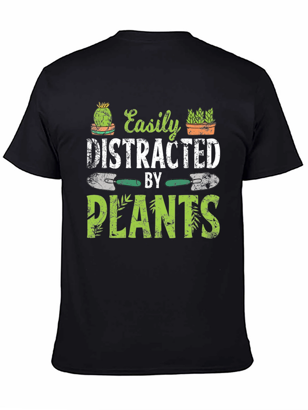 Easily Distracted By Plants - Graphic T-Shirt