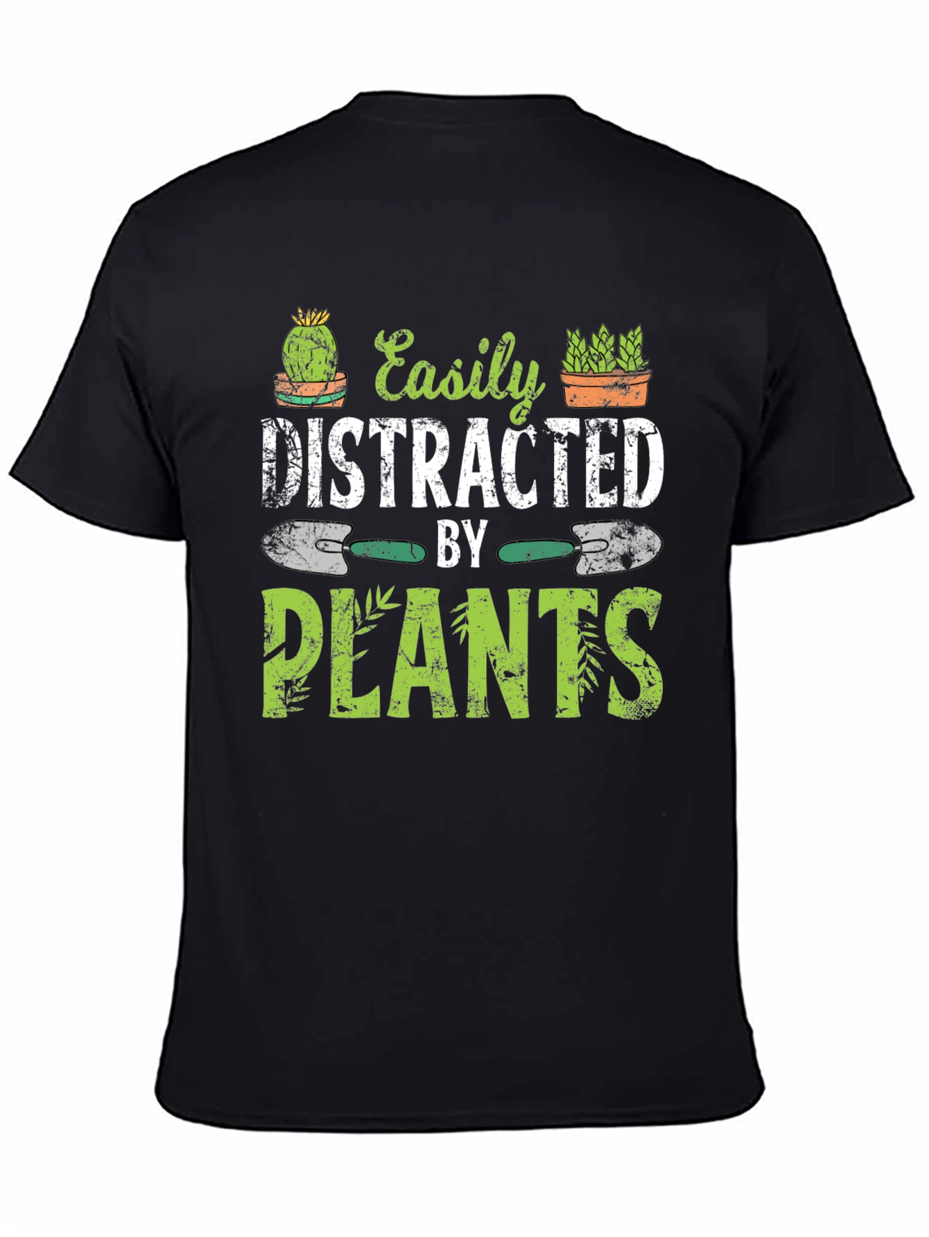Easily Distracted By Plants - Graphic T-Shirt