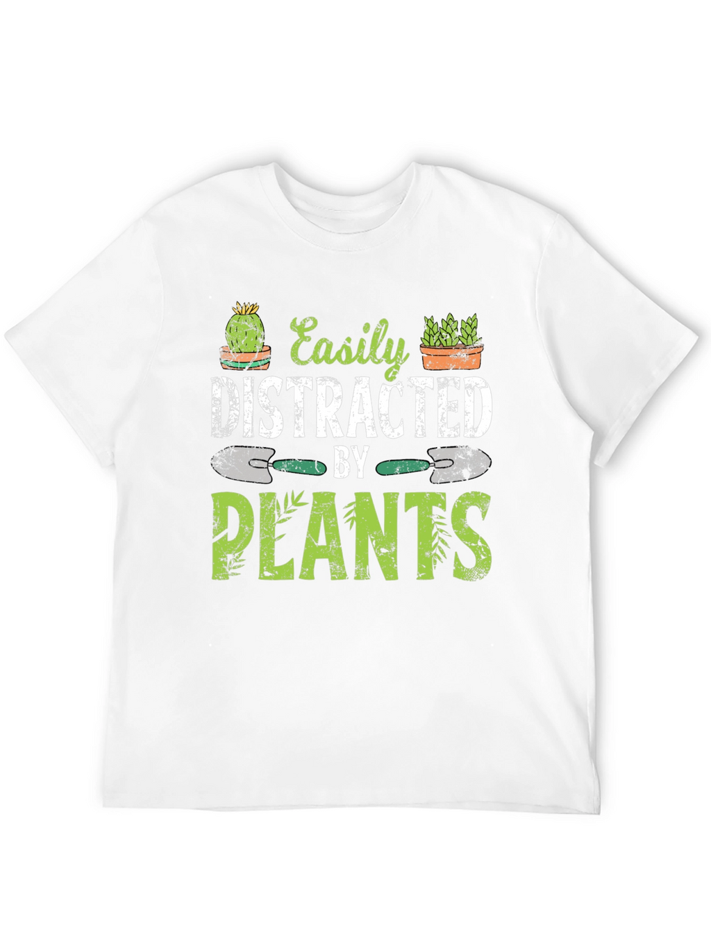 Easily Distracted By Plants - Graphic T-Shirt