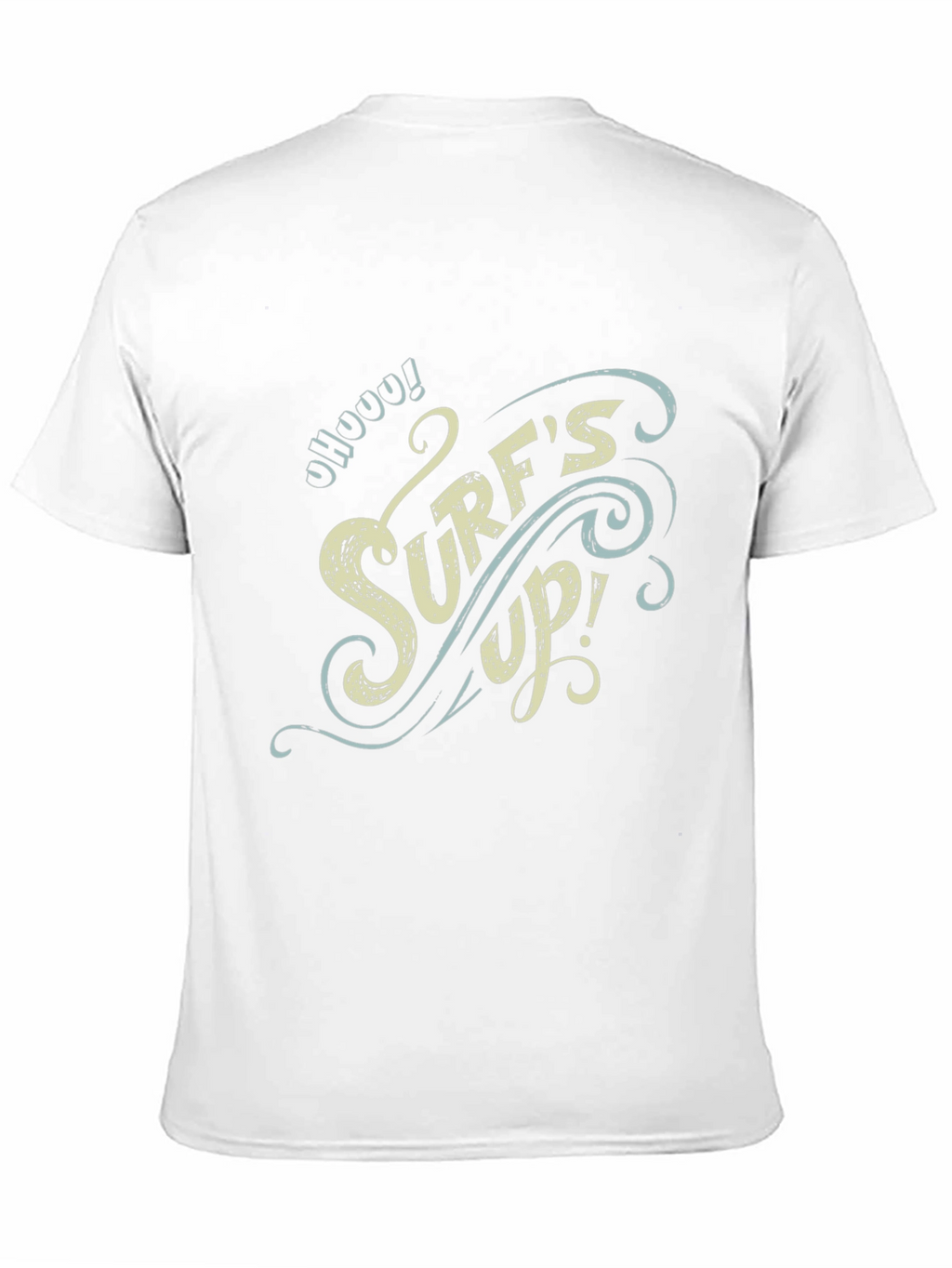 Surfs Up Graphic T-Shirt - Black Cotton Tee