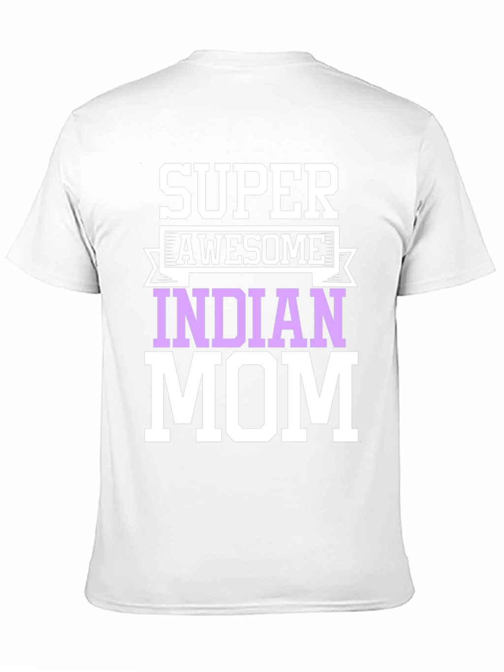 Super Awesome Indian Mom T-Shirt - Black