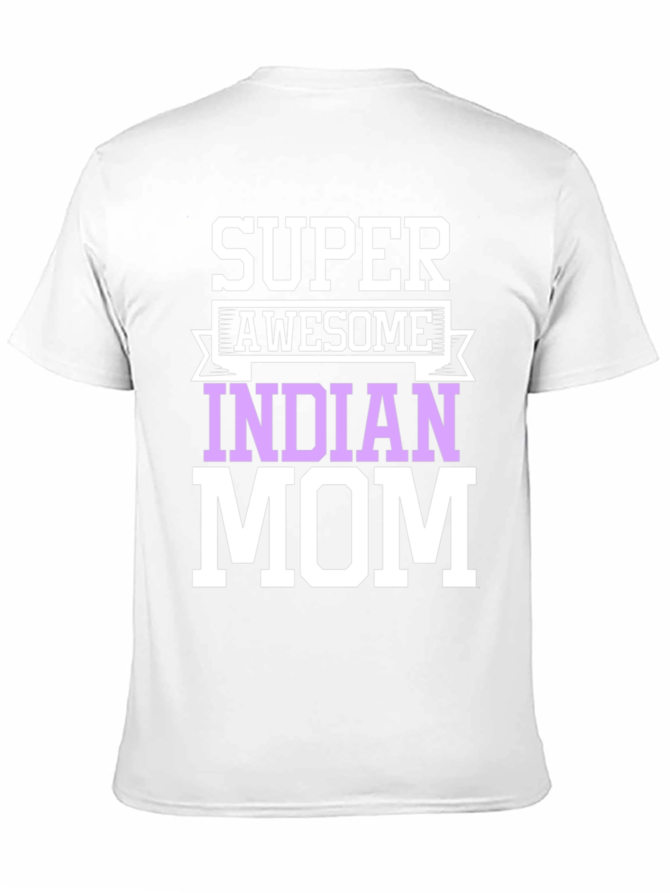 Super Awesome Indian Mom T-Shirt - Black