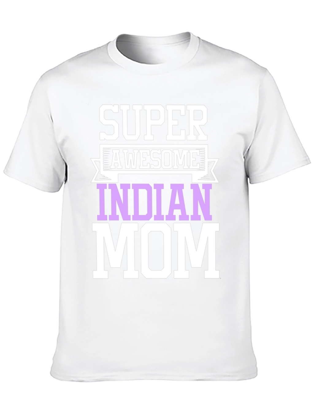 Super Awesome Indian Mom T-Shirt - Black