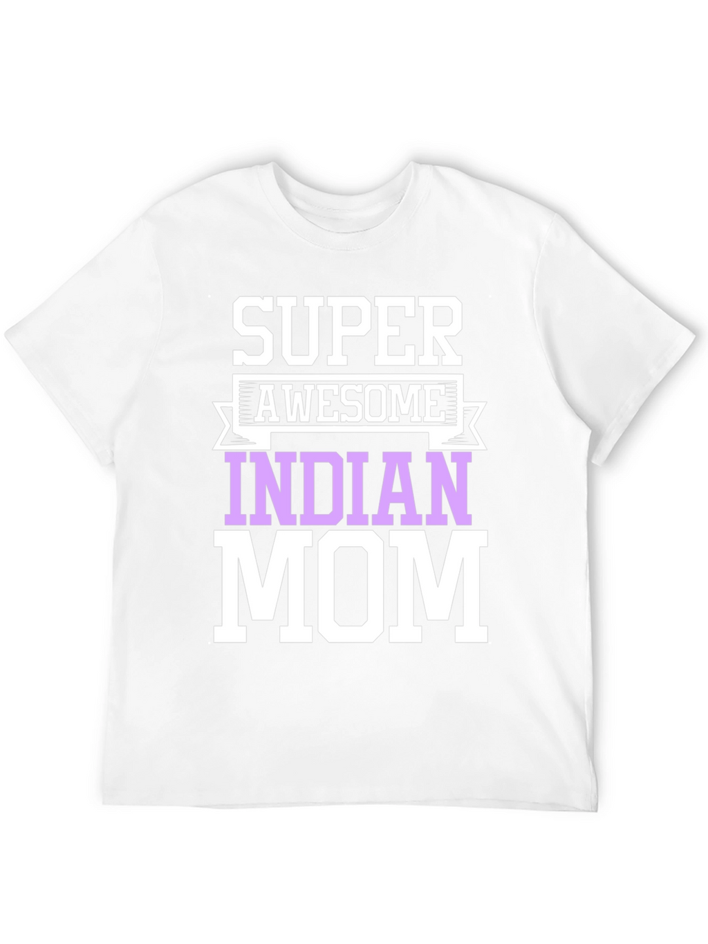 Super Awesome Indian Mom T-Shirt - Black