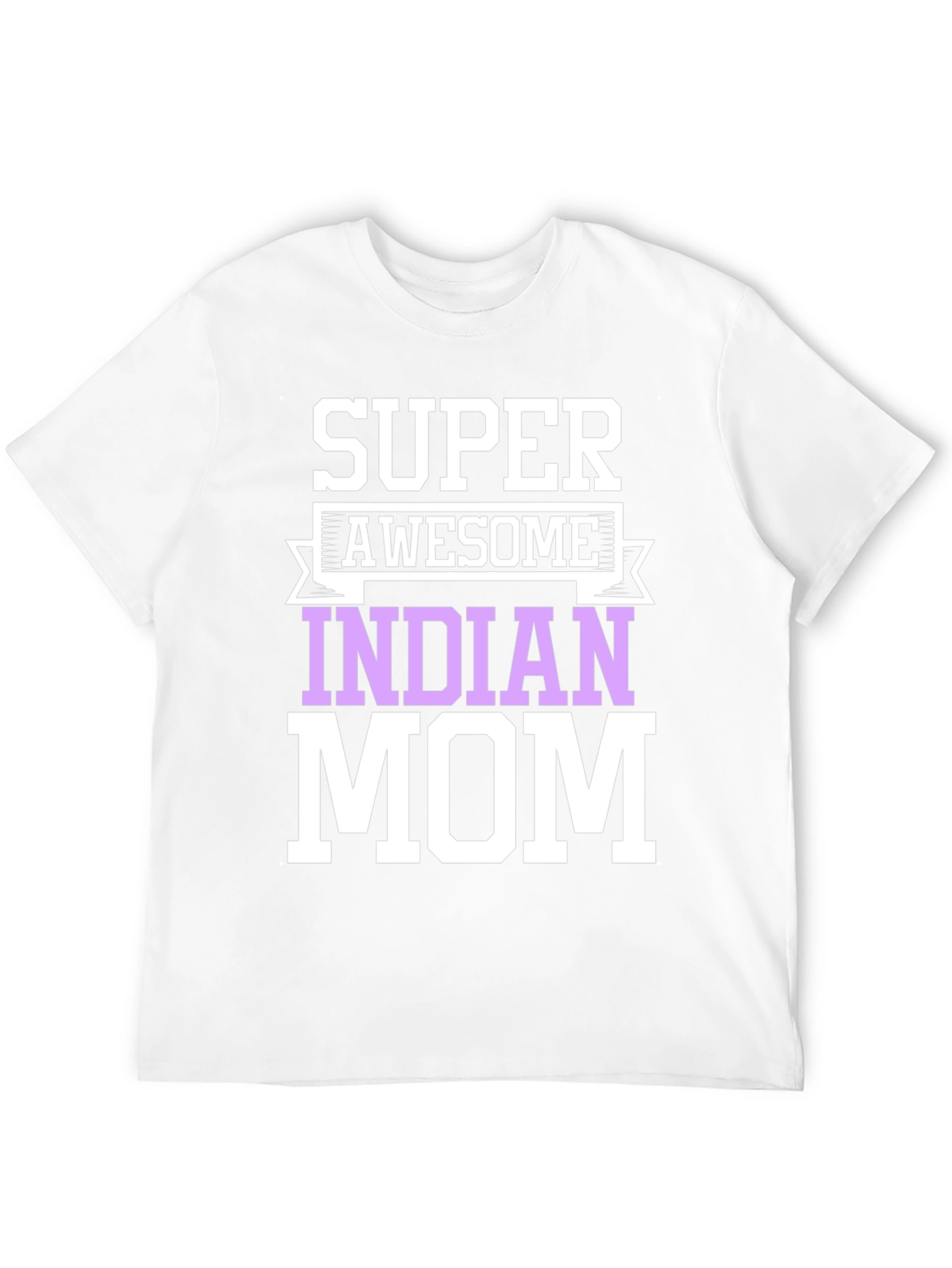Super Awesome Indian Mom T-Shirt - Black