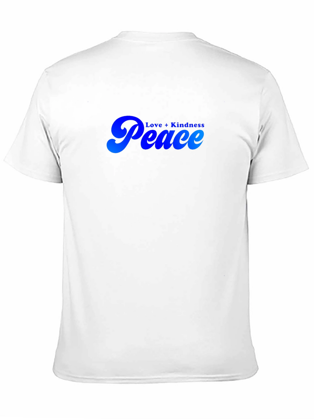 Peace Love Kindness Black T-Shirt
