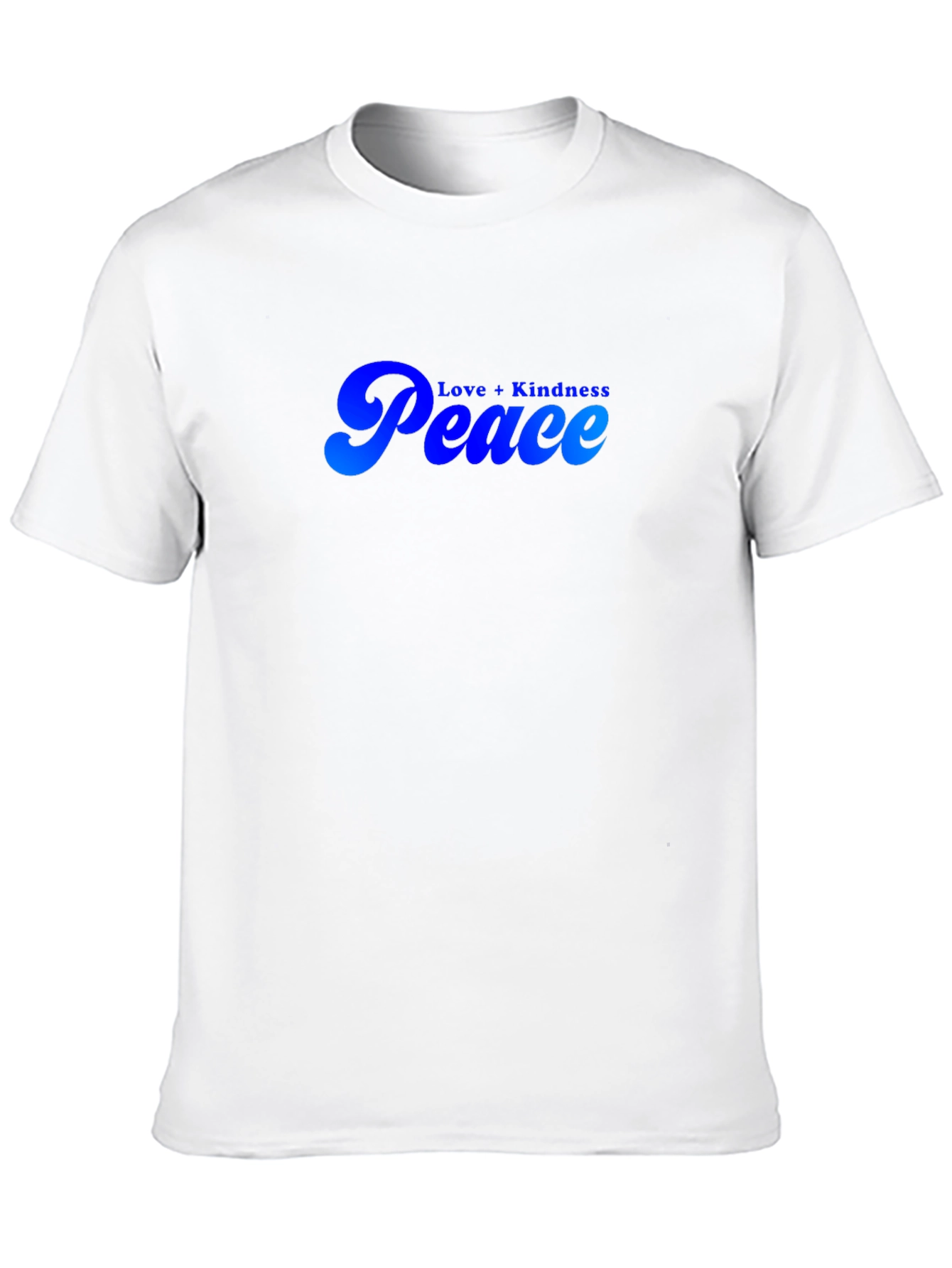 Peace Love Kindness Black T-Shirt