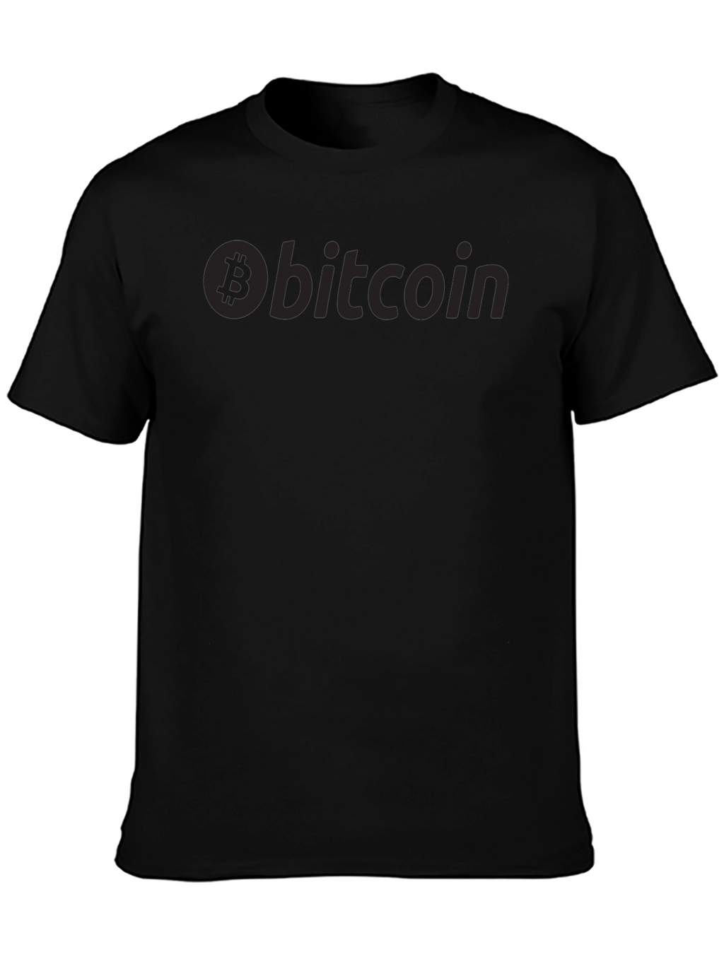 Bitcoin Black T-Shirt Crypto Fashion