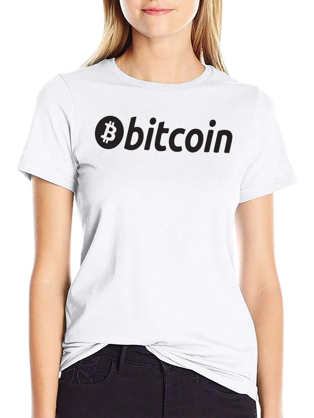 Bitcoin Black T-Shirt Crypto Fashion