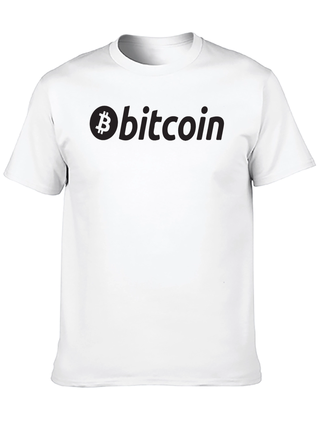 Bitcoin Black T-Shirt Crypto Fashion
