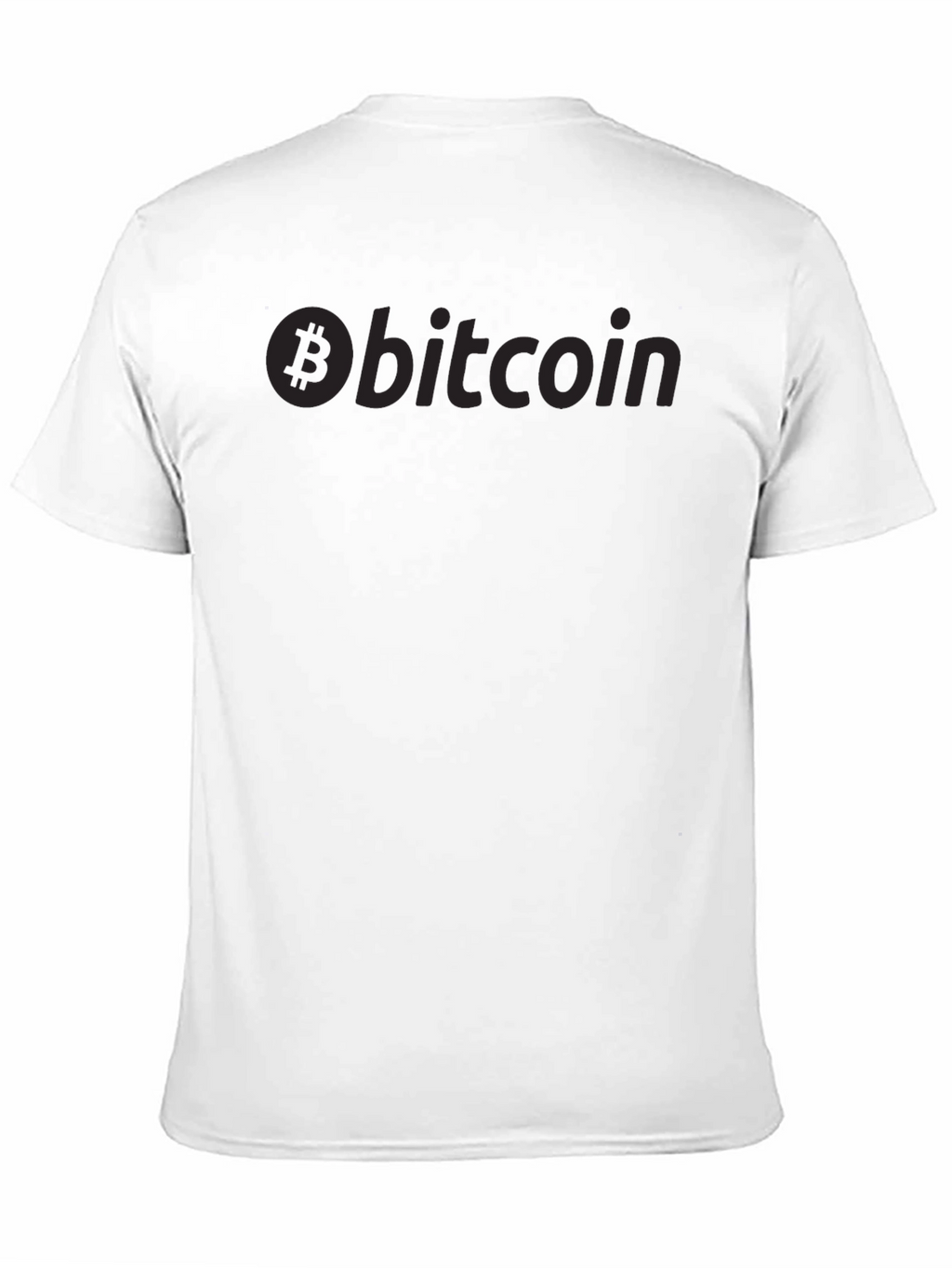 Bitcoin Black T-Shirt Crypto Fashion