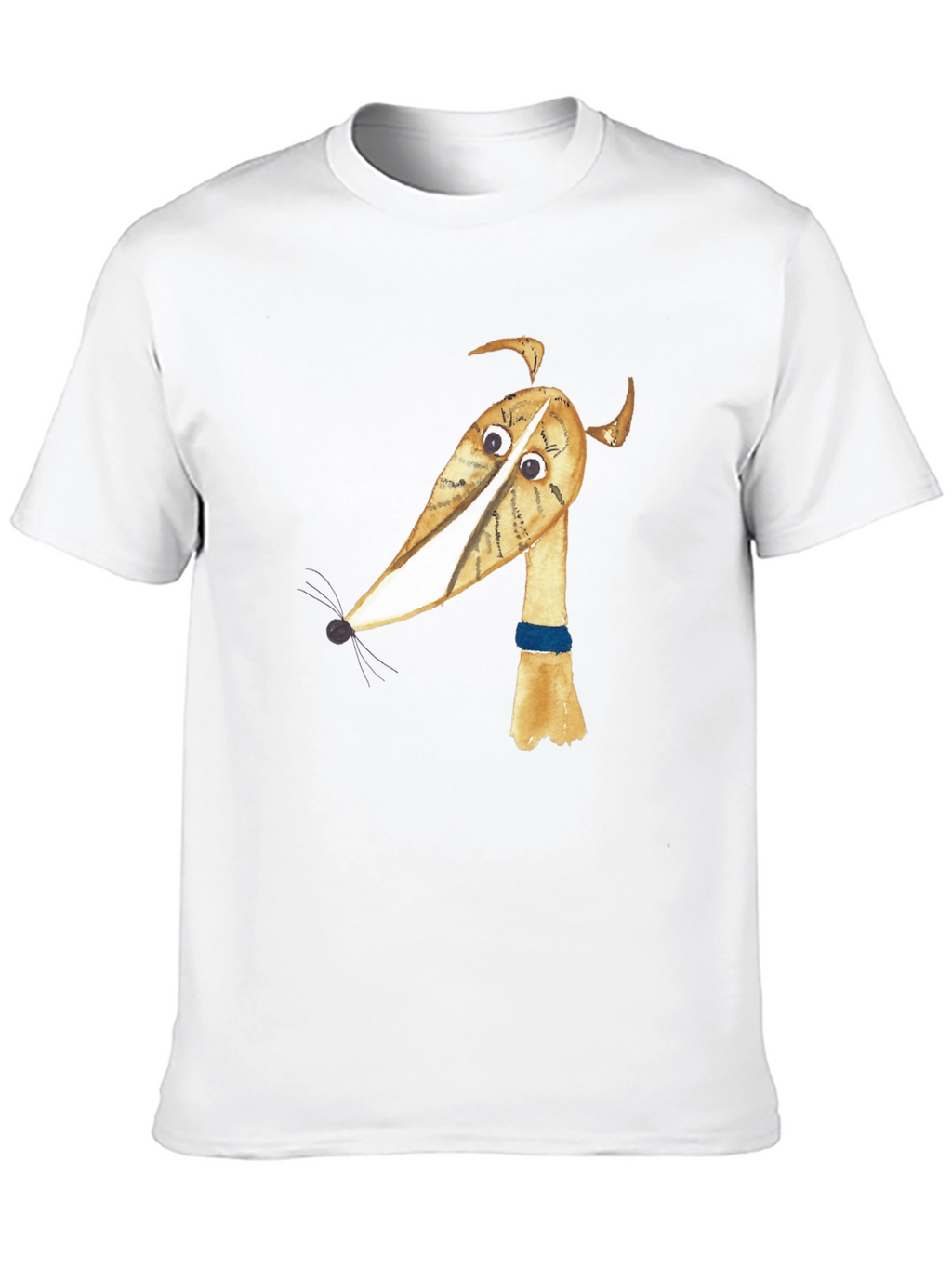 Cartoon Dog Graphic T-Shirt