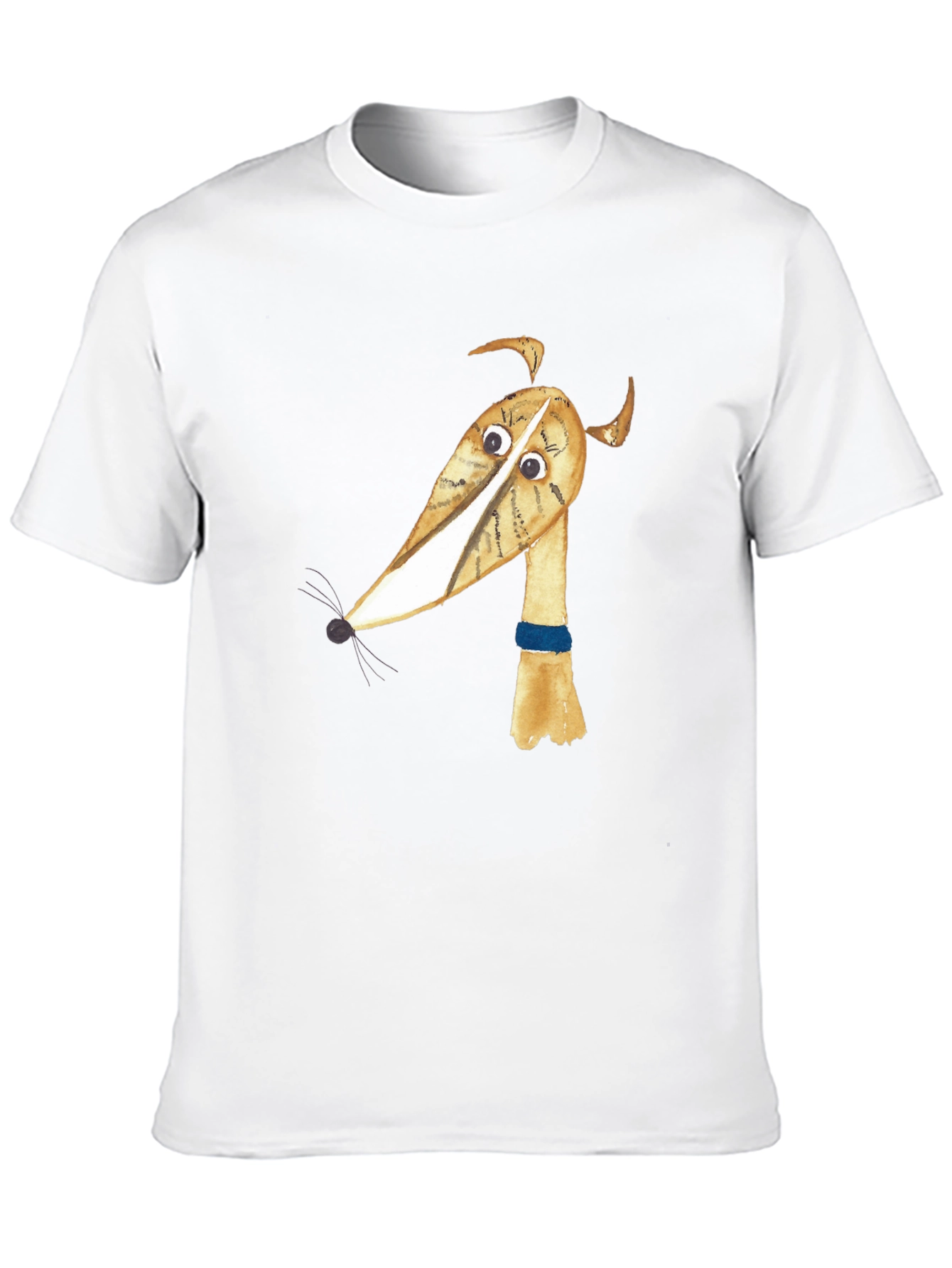 Cartoon Dog Graphic T-Shirt